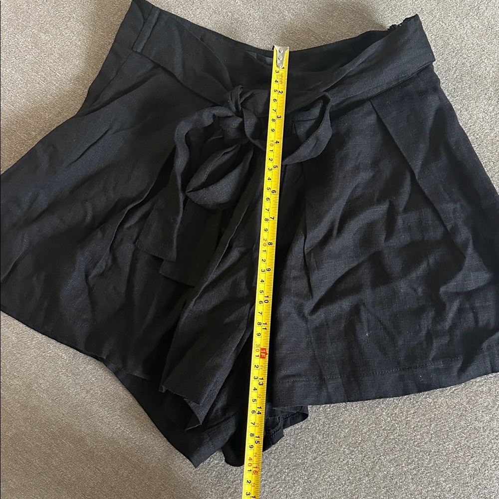 Lulu's Elegant Black High Waist Shorts - Picture 8 of 9